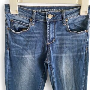 Articles of Society Womens Blue‎ Straight Leg Skinny Jean Size 25/2